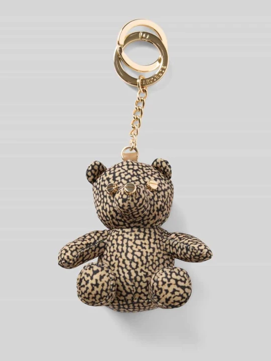 Zdjęcie produktu Brelok do kluczy z łańcuchów model 'BEAR' BORBONESE Beżowy