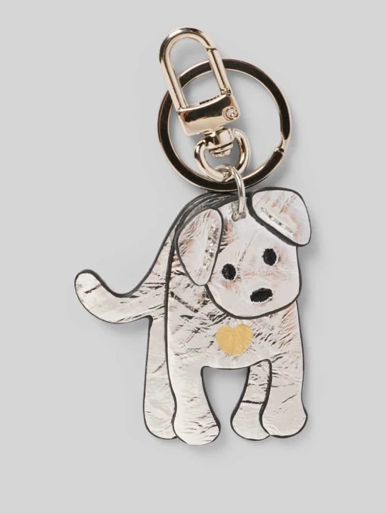 Zdjęcie produktu Brelok do kluczy z nadrukiem z motywem model ‘My Dog’ Seidenfelt Srebrny