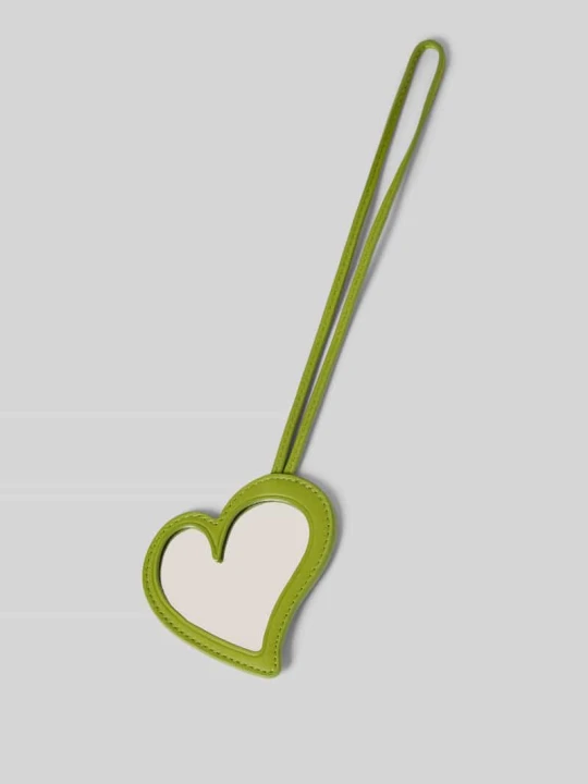 Zdjęcie produktu Brelok do torebki z lusterkiem model 'HEART MIRROR PENDANT' Liebeskind Jasnozielony