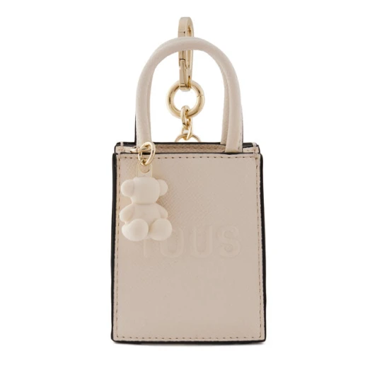 Zdjęcie produktu Brelok TOUS Mini Bolso Pop 2002203601 Beżowy