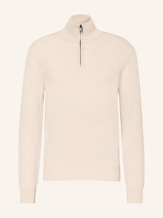 Zdjęcie produktu Brioni Sweter Typu Troyer Z Dodatkiem Kaszmiru beige JASNOBRĄZOWY