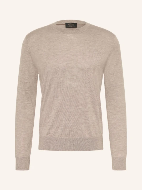 Zdjęcie produktu Brioni Sweter Z Kaszmiru I Jedwabiu beige
