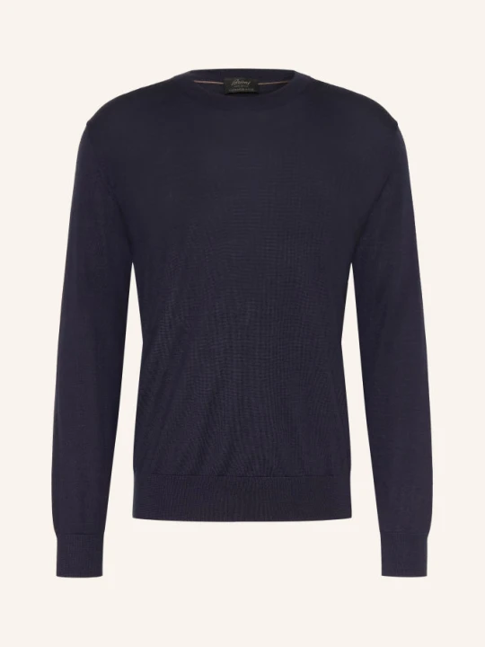 Zdjęcie produktu Brioni Sweter Z Kaszmiru I Jedwabiu blau GRANATOWY