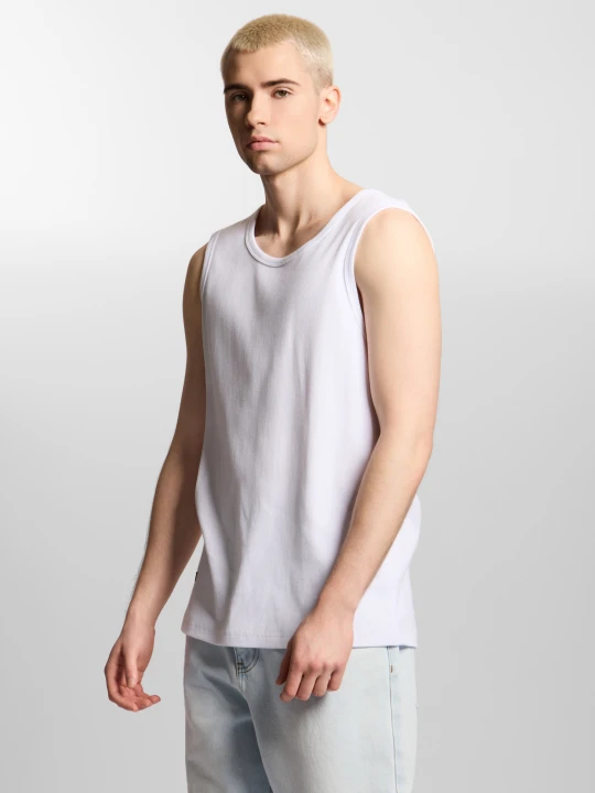 Zdjęcie produktu Brooklyn top dopasowany męski biały PROSTO.