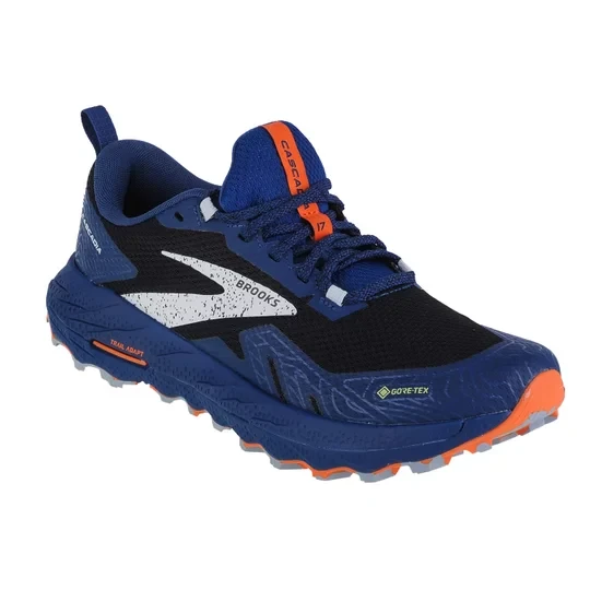 Zdjęcie produktu Brooks Cascadia 17 GTX 1104021D062, Męskie, Granatowe, buty do biegania, tkanina, rozmiar: 41