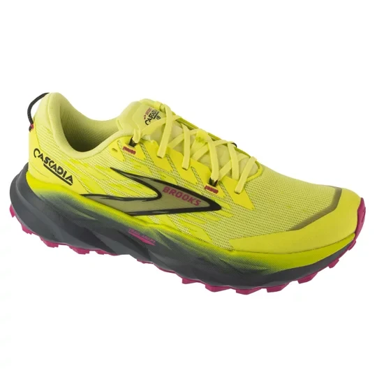 Zdjęcie produktu Brooks Cascadia 19 1204461B711, Damskie, Żółte, buty do biegania, tkanina, rozmiar: 41