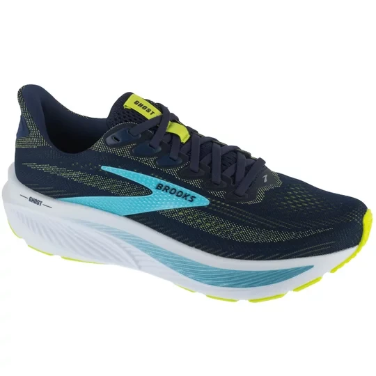 Zdjęcie produktu Brooks Ghost 17 1104421D414, Męskie, Granatowe, buty do biegania, tkanina, rozmiar: 41