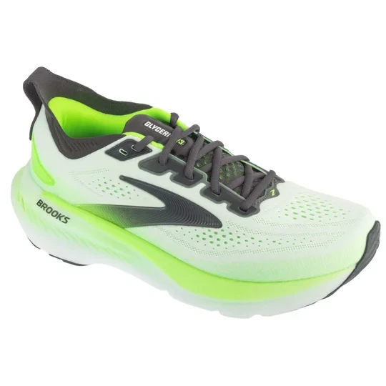 Zdjęcie produktu Brooks Glycerin 23 1104761D154, Męskie, Białe, buty do biegania, tkanina, rozmiar: 42