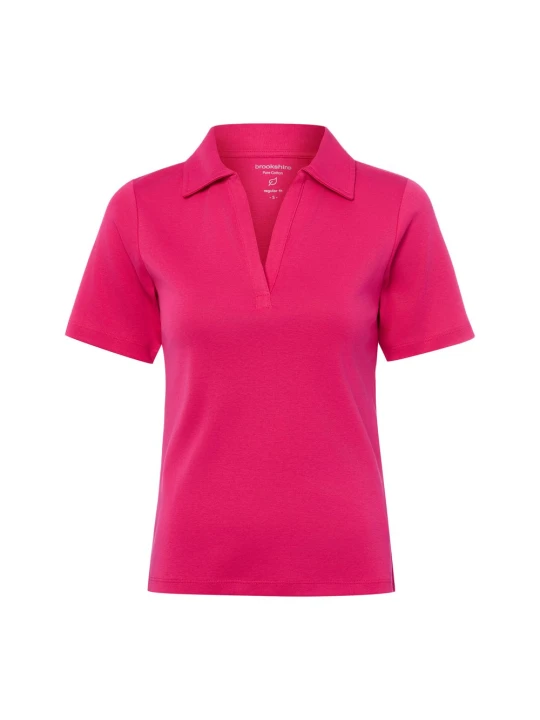 Zdjęcie produktu brookshire koszulka polo Kobiety Dżersej wyrazisty róż