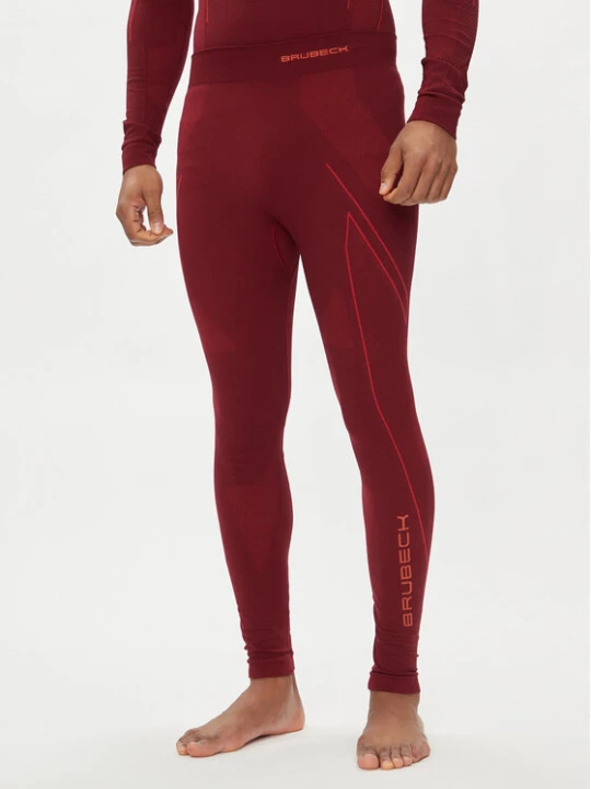 Zdjęcie produktu Brubeck Bielizna termoaktywna dolna LE1184M Czerwony Slim Fit