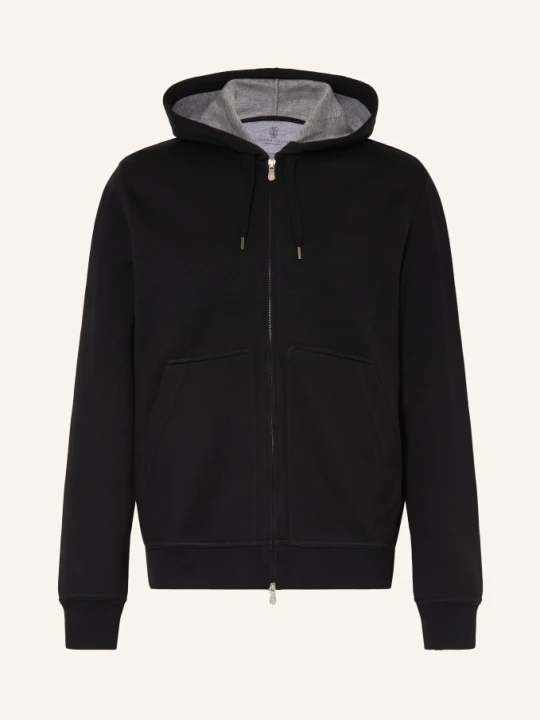 Zdjęcie produktu Brunello Cucinelli Bluza Rozpinana schwarz