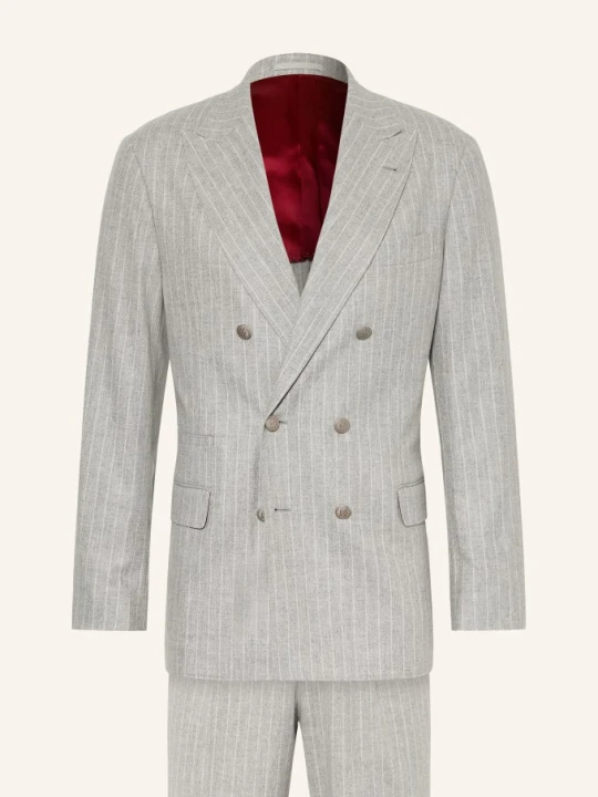 Zdjęcie produktu Brunello Cucinelli Garnitur O Kroju Slim Fit grau