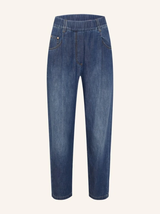 Zdjęcie produktu Brunello Cucinelli Jeansy 7 / 8 blau GRANATOWY