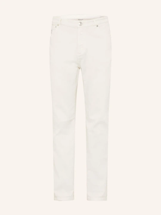 Zdjęcie produktu Brunello Cucinelli Jeansy Leisure Fit weiss C7506 GHIACCIO