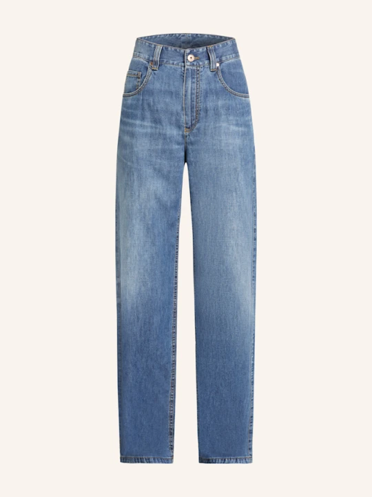 Zdjęcie produktu Brunello Cucinelli Jeansy Wide Leg blau C8982 DENIM MEDIO 67-153