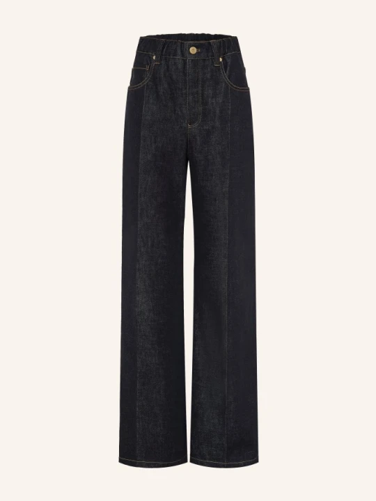 Zdjęcie produktu Brunello Cucinelli Jeansy Wide Leg blau C001 blue