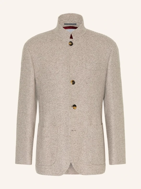 Zdjęcie produktu Brunello Cucinelli Kurtka Z Kaszmiru I Jedwabiu beige