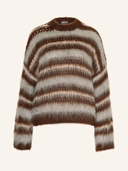 Zdjęcie produktu Brunello Cucinelli Moherowy Sweter braun