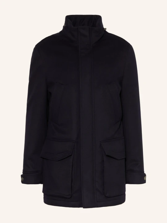 Zdjęcie produktu Brunello Cucinelli Parka Z Kaszmiru blau GRANATOWY