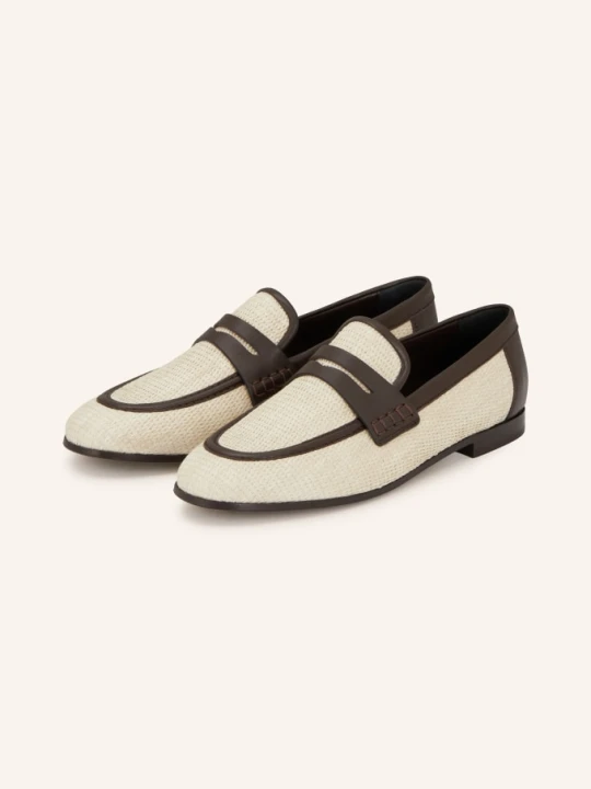 Zdjęcie produktu Brunello Cucinelli Penny Loafers beige