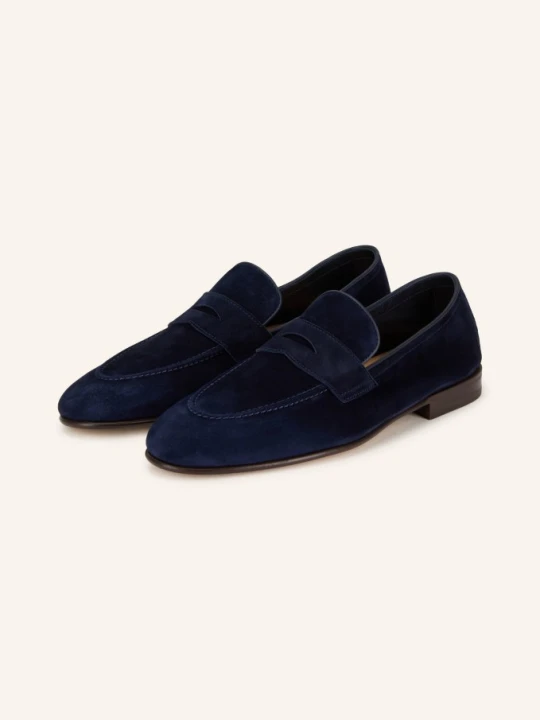 Zdjęcie produktu Brunello Cucinelli Penny Loafers blau GRANATOWY