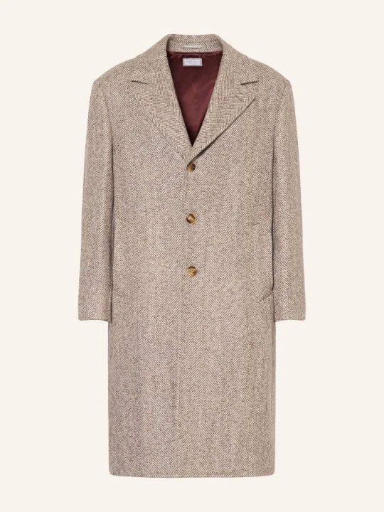 Zdjęcie produktu Brunello Cucinelli Płaszcz Z Alpaki beige