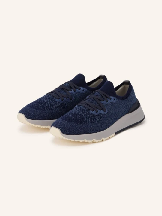 Zdjęcie produktu Brunello Cucinelli Sneakersy blau GRANATOWY