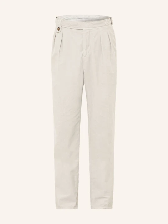 Zdjęcie produktu Brunello Cucinelli Spodnie Z Sztruksu O Kroju Extra Slim Fit beige