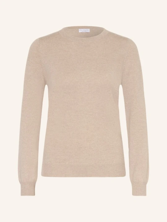 Zdjęcie produktu Brunello Cucinelli Sweter Z Kaszmiru beige