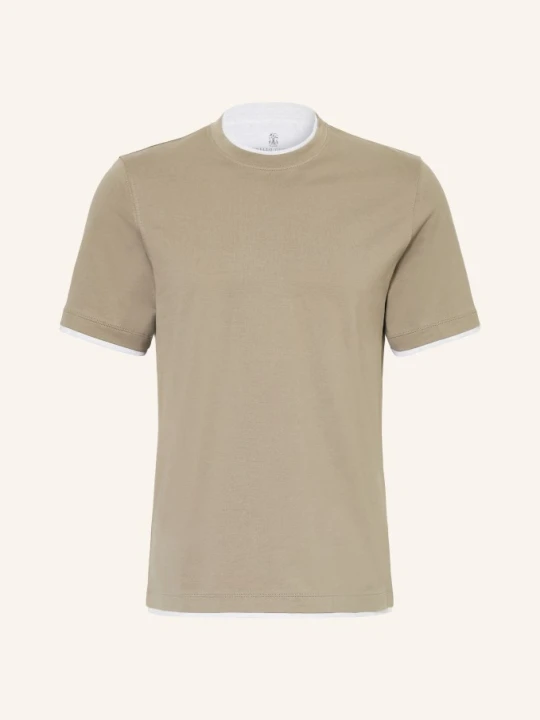 Zdjęcie produktu Brunello Cucinelli T-Shirt gruen KHAKI