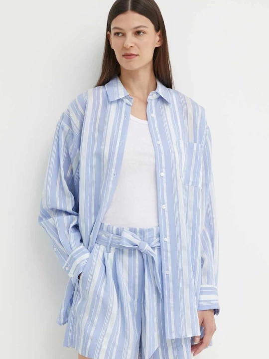 Zdjęcie produktu Bruuns Bazaar koszula SwiniesBBLouise shirt niebieski