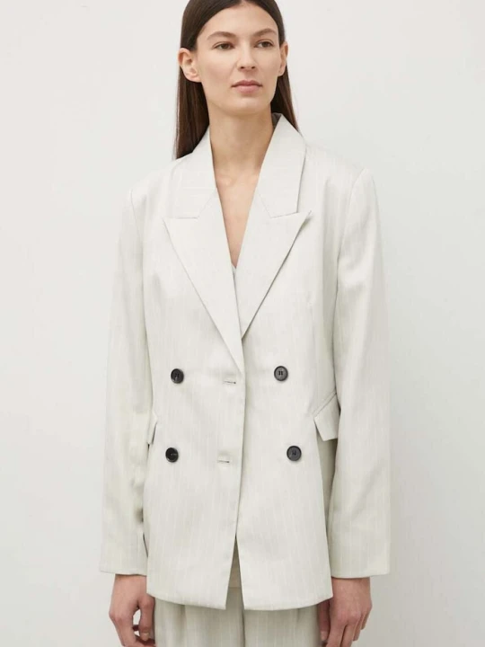 Zdjęcie produktu Bruuns Bazaar marynarka PinBBTonya blazer szary
