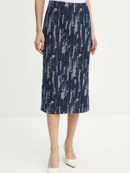 Zdjęcie produktu Bruuns Bazaar spódnica jeansowa IxoraBBTanella skirt granatowy