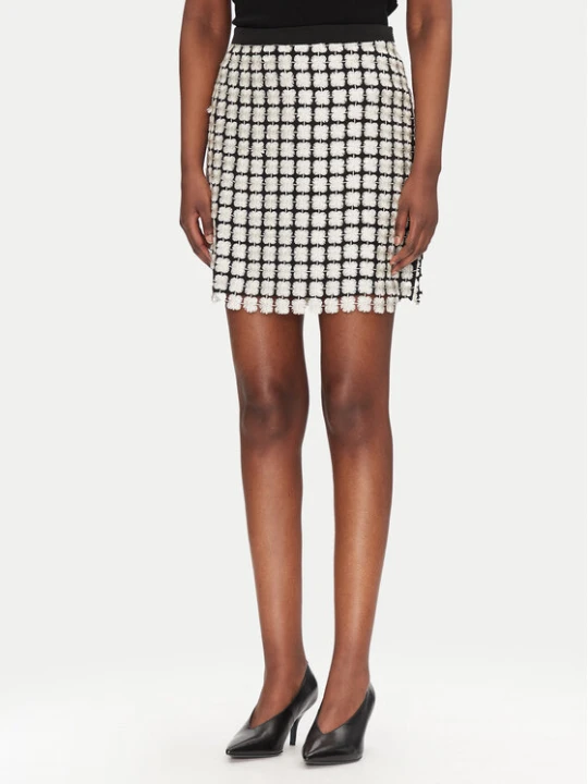 Zdjęcie produktu Bruuns Bazaar Spódnica ołówkowa Aluma BBW4527 Écru Slim Fit Kremowy