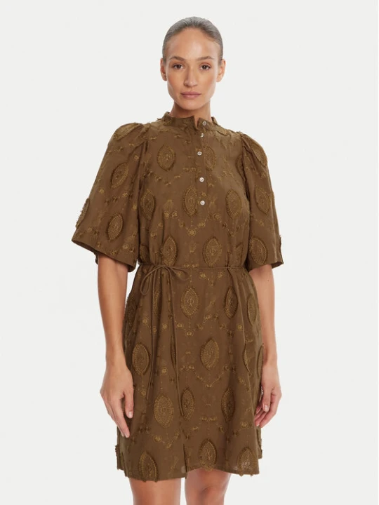 Zdjęcie produktu Bruuns Bazaar Sukienka koszulowa Canterbury Imilia BBW4504 Brązowy Straight Fit