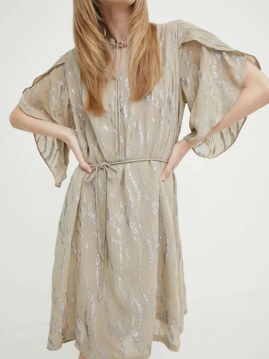 Zdjęcie produktu Bruuns Bazaar sukienka OdiaBBParez dress beżowy