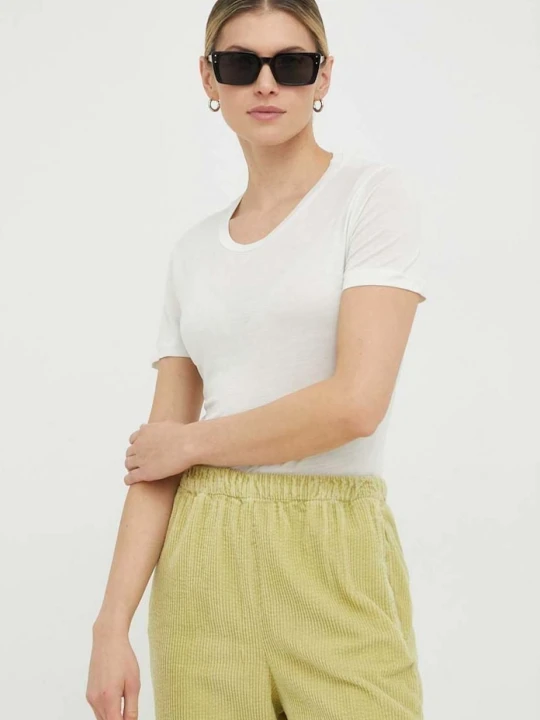 Zdjęcie produktu Bruuns Bazaar t-shirt Katka biały