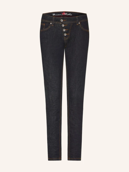 Zdjęcie produktu Buena Vista Jeansy Skinny Malibu Cropped blau 9195 raw denim