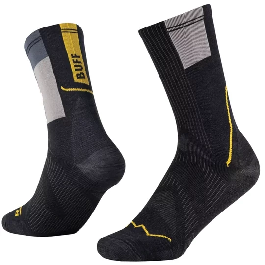 Zdjęcie produktu BUFF Coolnet Crew Socks 137789901, Unisex, Czarne, skarpetki, poliamid, rozmiar: 36-38