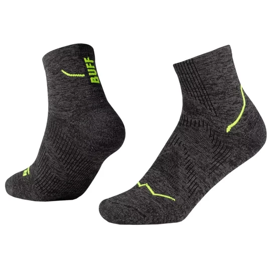 Zdjęcie produktu BUFF DryFlx Quarter Socks 137790999, Unisex, Czarne, skarpetki, poliamid, rozmiar: 36-38