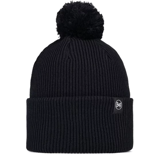 Zdjęcie produktu Buff Knitted Renvi Beanie 13447999910, Unisex, Czarne, czapki, poliester, rozmiar: One size