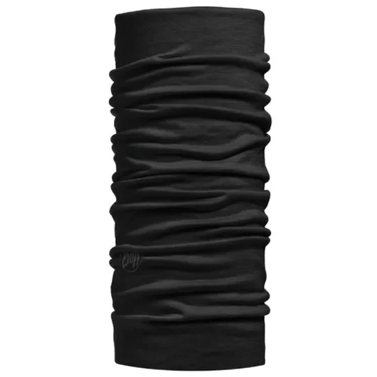 Zdjęcie produktu Buff Merino Lightweight Tube Scarf 10063700, Unisex, Czarne, kominy, Merino, rozmiar: One size