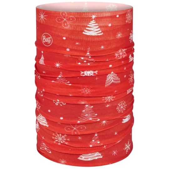 Zdjęcie produktu Buff Original EcoStretch Holiday Scarf 1347714251000, Unisex, Czerwone, kominy, poliester, rozmiar: One size