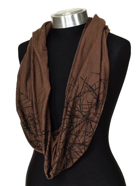 Zdjęcie produktu Buff Szal-koło w kolorze brązowym - 77 x 62 cm rozmiar: onesize