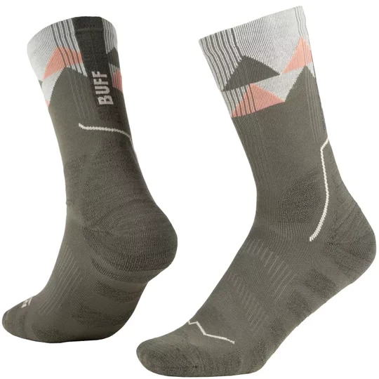 Zdjęcie produktu BUFF Thermonet Crew Socks 138869823, Unisex, Zielone, skarpetki, poliester, rozmiar: 39-41