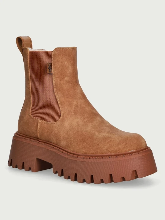 Zdjęcie produktu Buffalo botki damskie Aspen Chelsea Warm brązowy