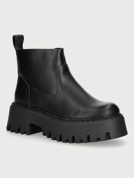 Zdjęcie produktu Buffalo botki na platformie damskie Aspen Boot Short czarny