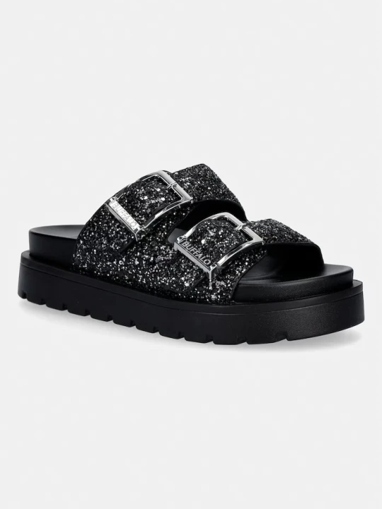 Zdjęcie produktu Buffalo klapki damskie Raya Ari Glam czarny