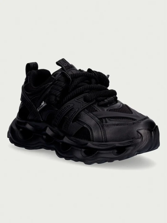 Zdjęcie produktu Buffalo Malaga Lace sneakersy damskie czarny