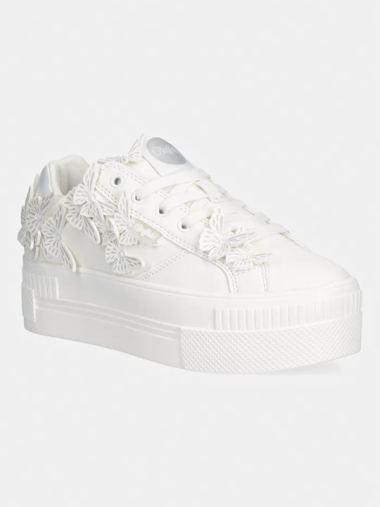 Zdjęcie produktu Buffalo Paired Butterfly sneakersy damskie biały